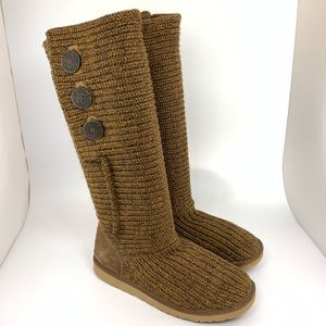 UGG chunky sweater knit boots